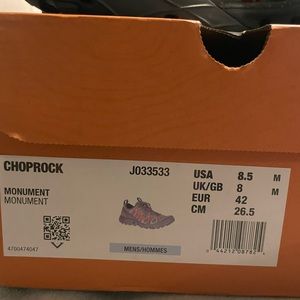 Merrell trail sneaker choprock